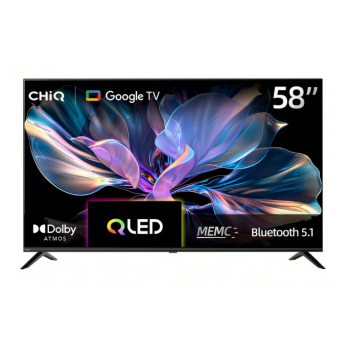 U58QG7L CHIQ 58 INCH 4K QLED Google Smart TV (2025)